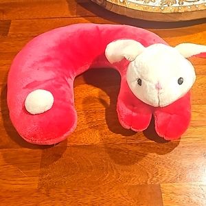 Kids Beautiful bunny neck travel pillow